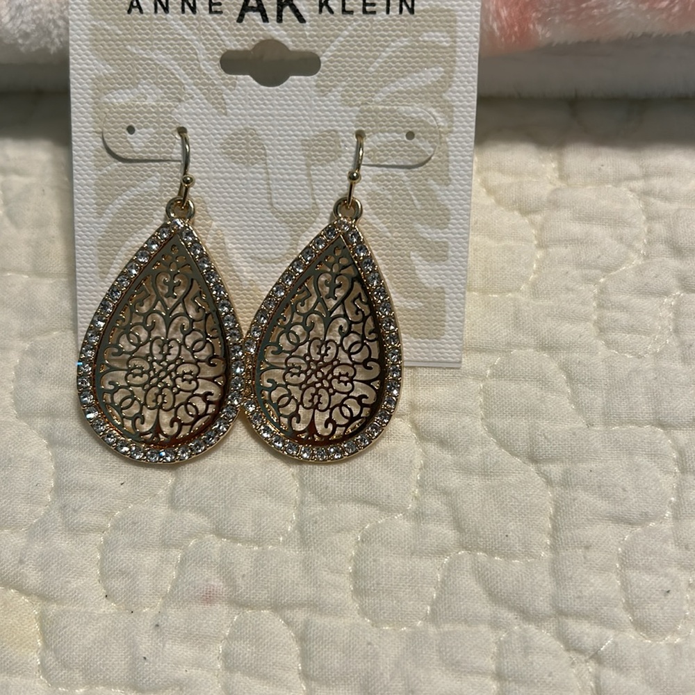 Anne Klein pierced ear rings